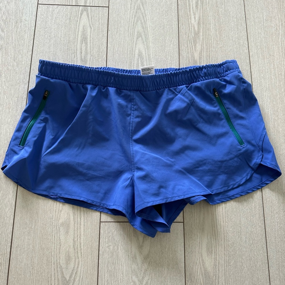 Speedo Blue Athletic Shorts Lightweight Design